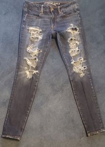 American Eagle 360 super stretch jegging size 6